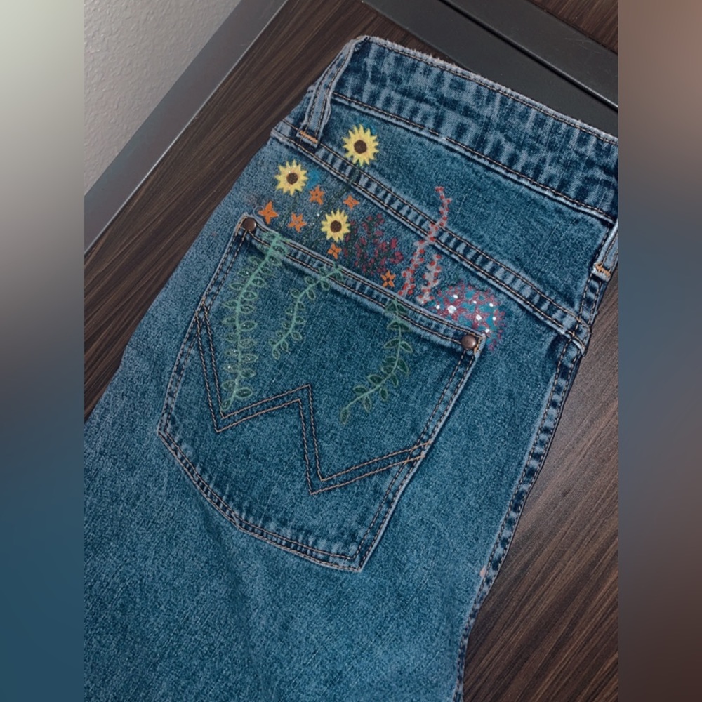 Wrangler jeans.
